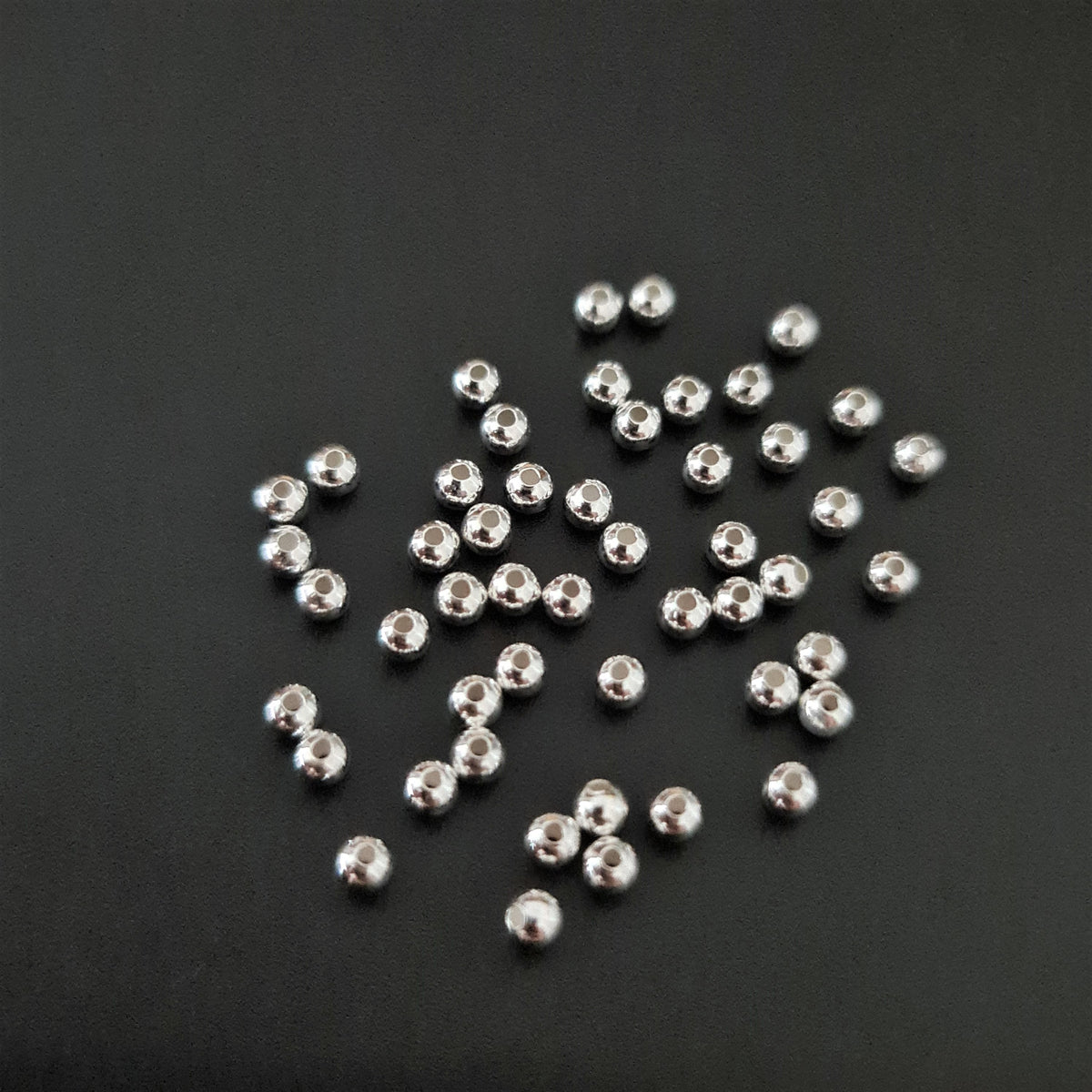 5x1mm Sterling Silver Spacer Beads – SoloSupplies