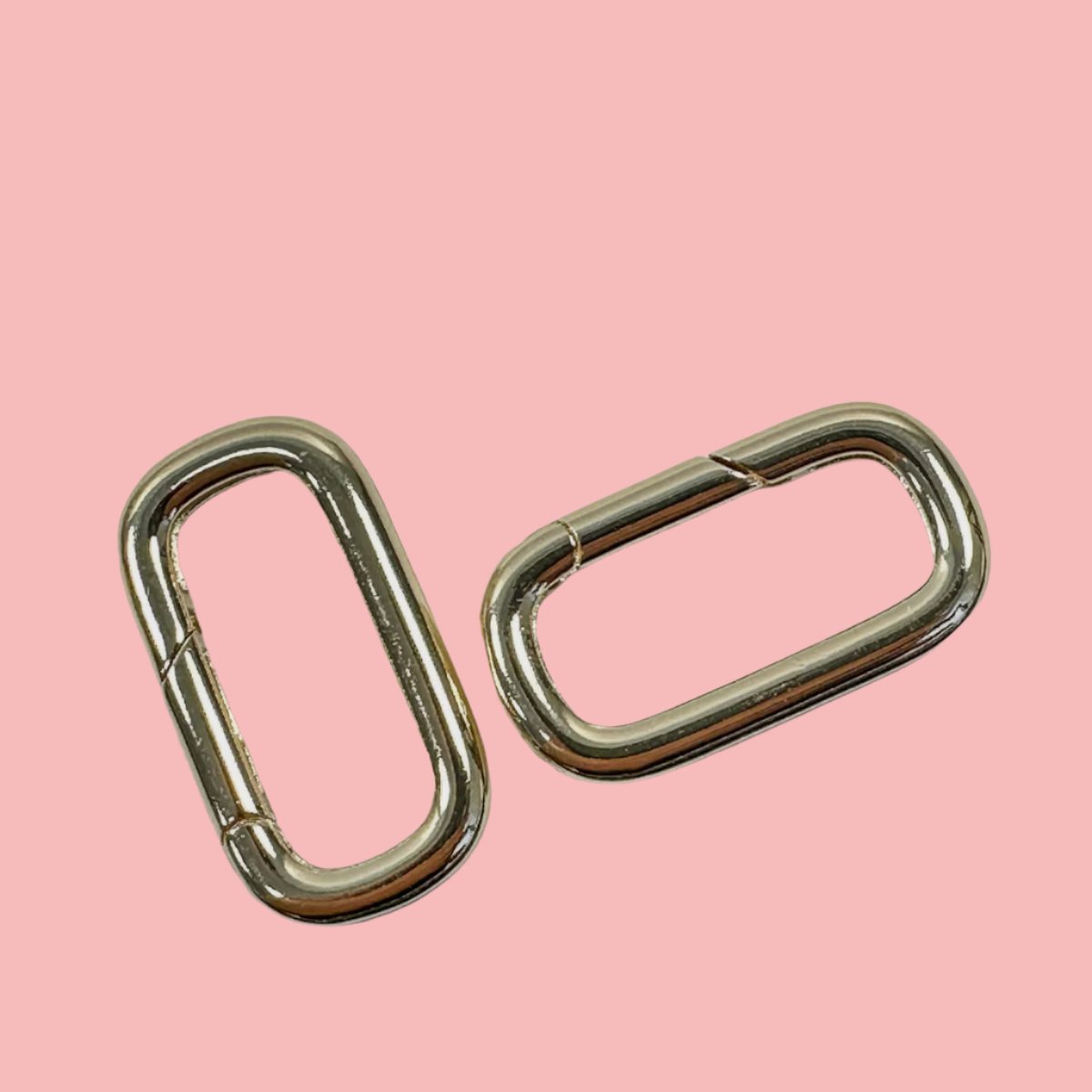 Carabiner Oval Clasps 28x15mm 3pc Tarnish Resistant Gold Aussie Bead