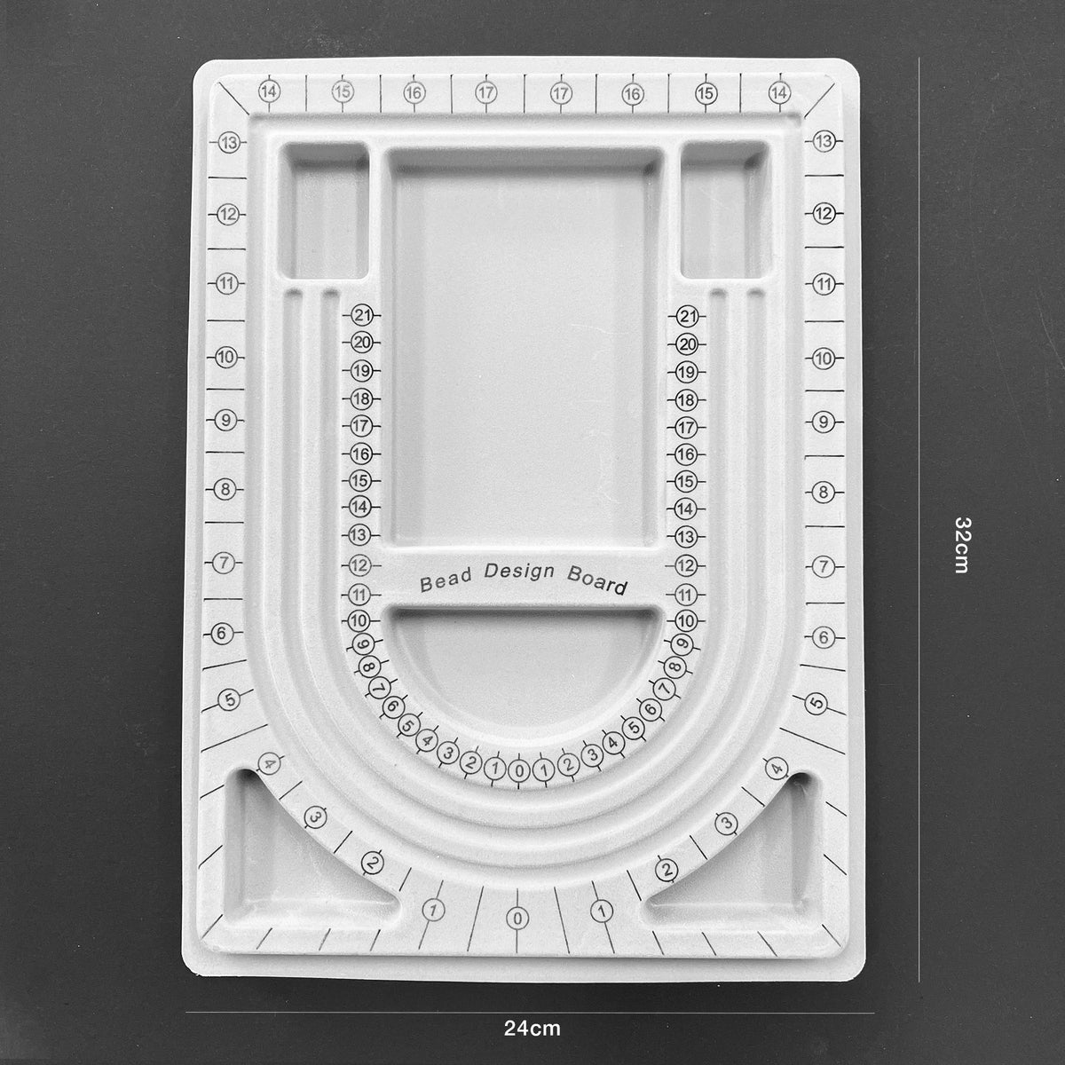 Bead Board U Channel 24cm x 32cm Aussie Bead Supply