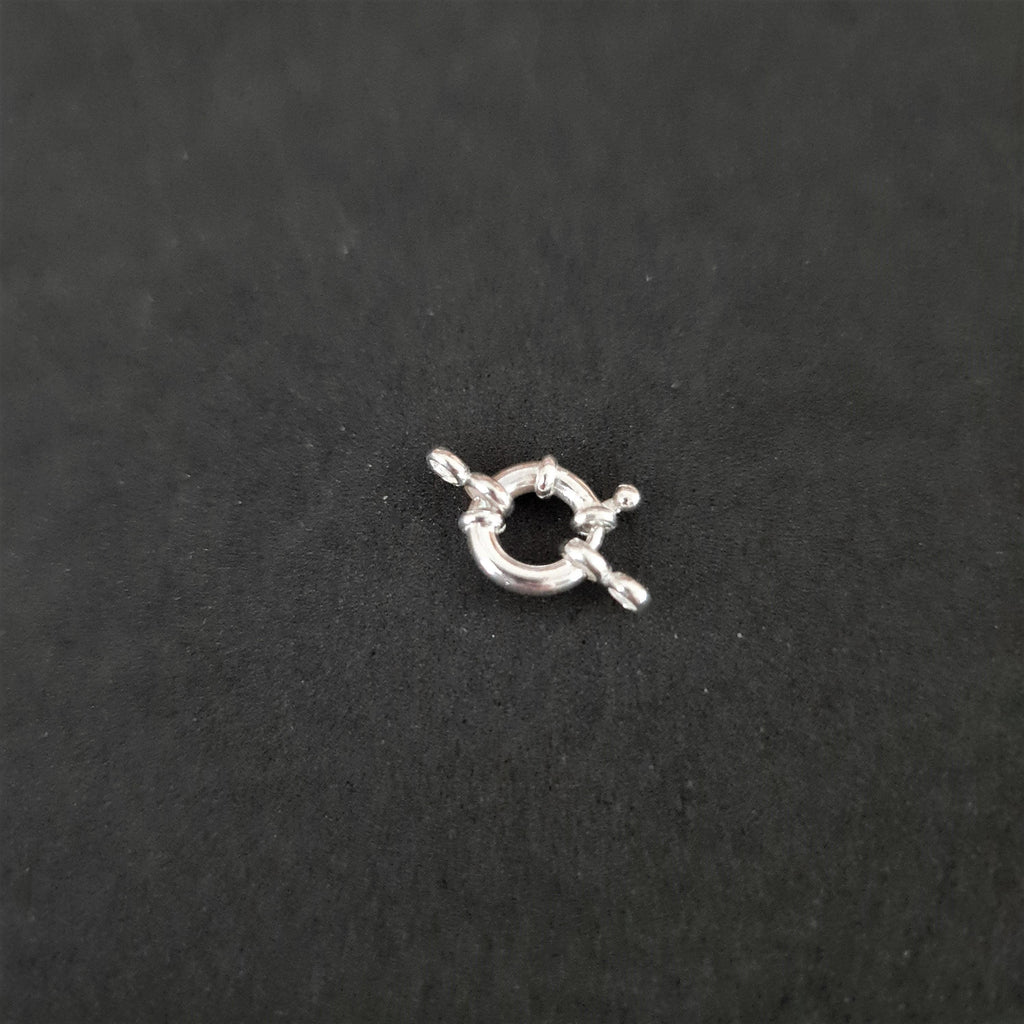 925 Silver 10mm 1pc Bolt Clasp