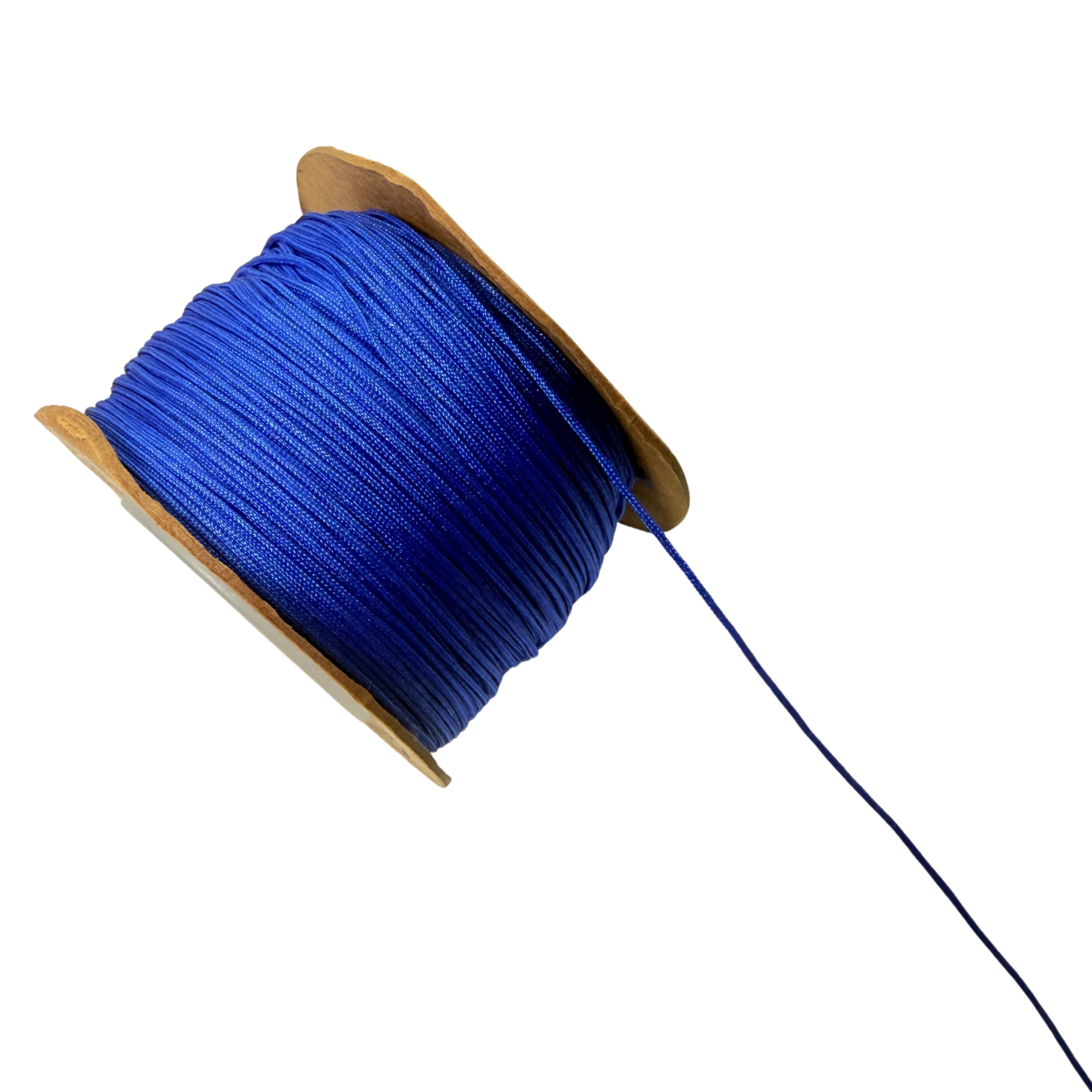 Electric Blue 0.8mm Nylon Mala Thread 150m Roll – Aussie Bead Supply